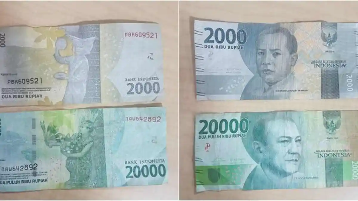 Terlalu Mirip, Kamu Pernah Mengalami Ini Dengan Uang Rp 2 Ribu dan Rp 20 Ribu?