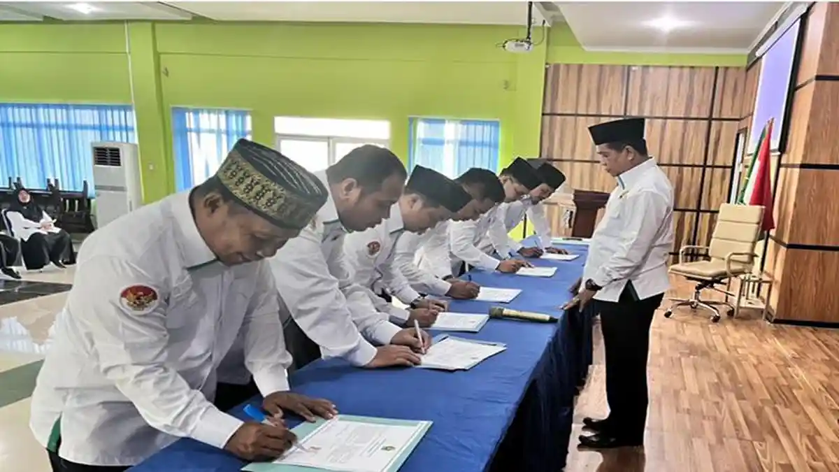 MAN IC Sambas Teguhkan Komitmen Lewat Fakta Integritas Perjanjian Kinerja