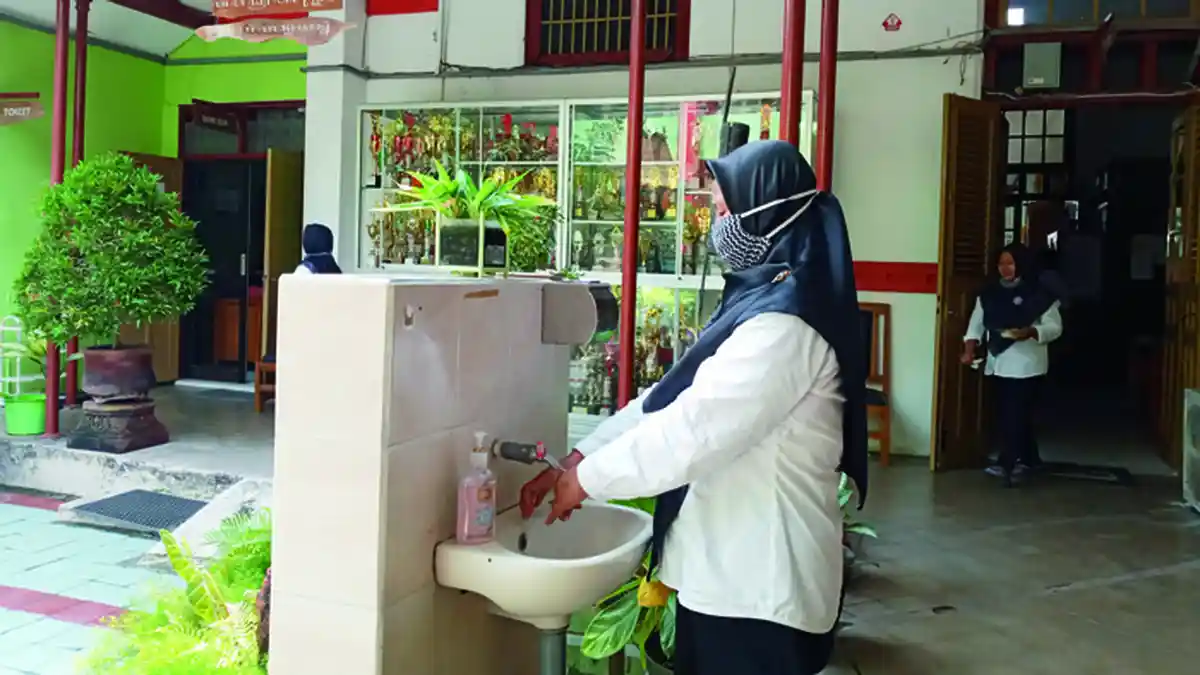 Sekolah Wajib Ada Sarana Prasarana Protokol Kesehatan Selama Pandemi Covid-19