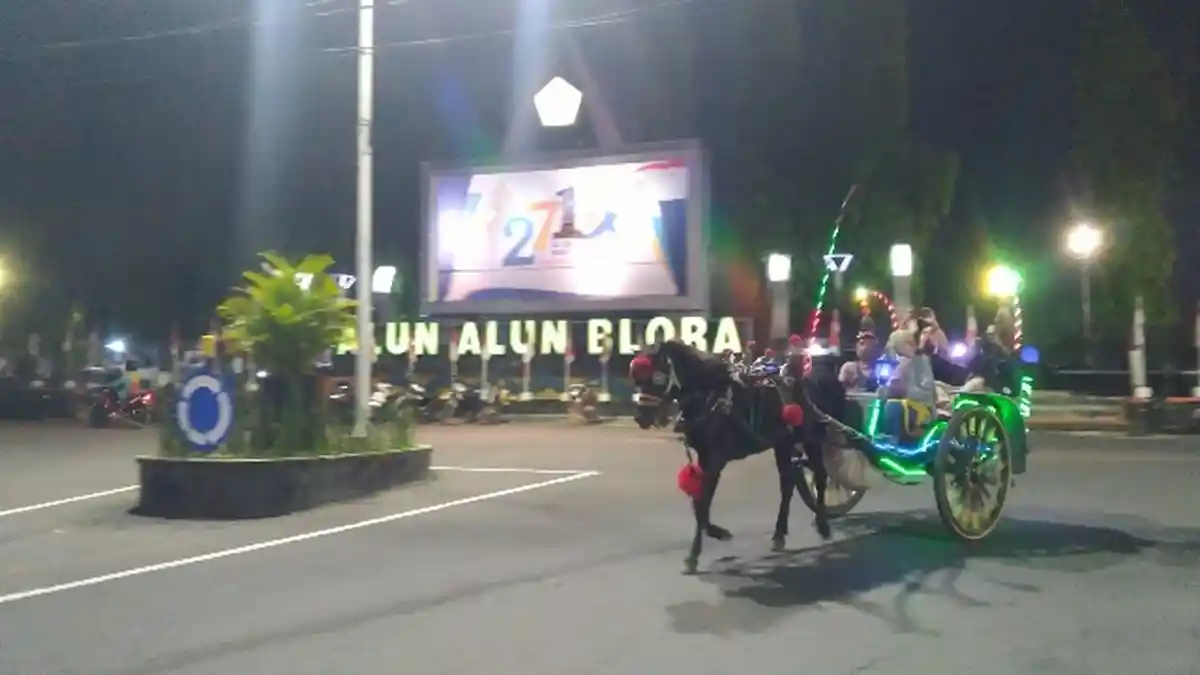 Malam Sabtu dan Minggu Alun-alun Blora akan Ditutup, Warga Tak Boleh Berkerumun
