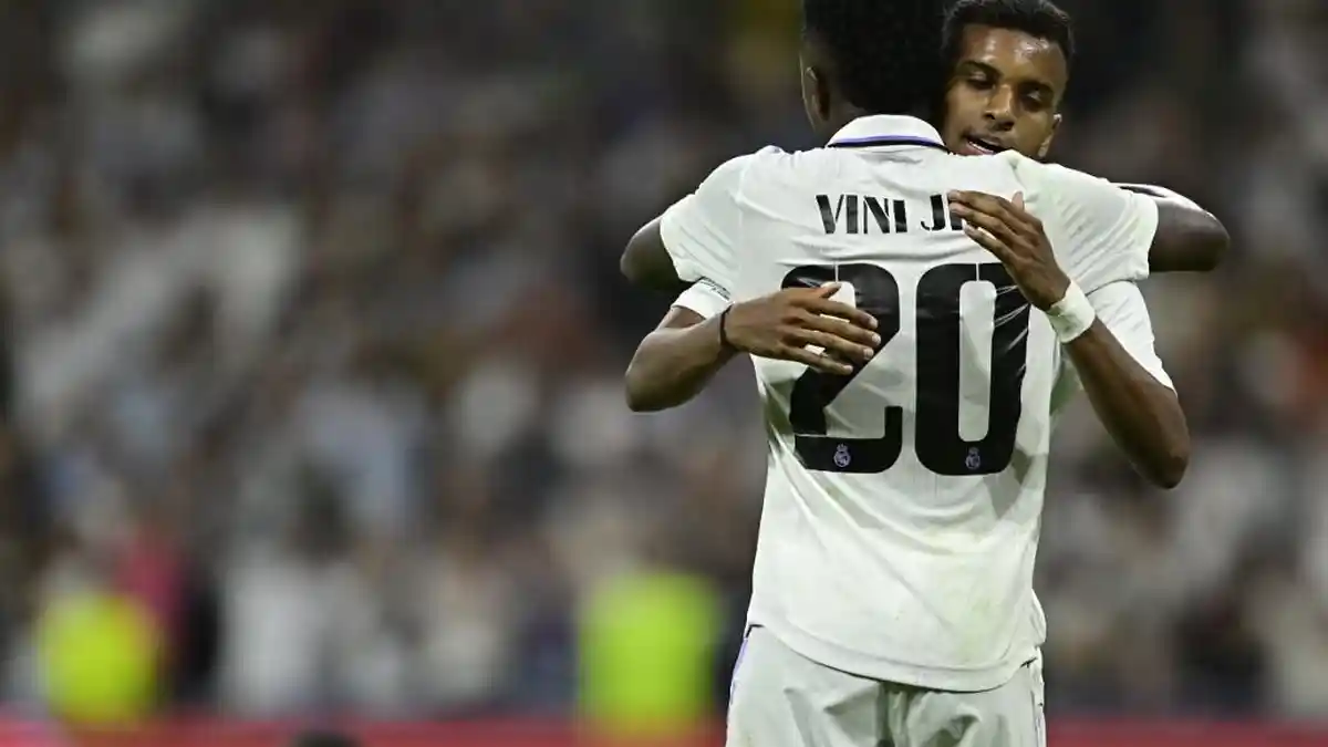 Hasil Real Madrid vs Shakhtar Donetsk, Rodrygo, Vinicius Cetak Gol, Real Madrid Menang