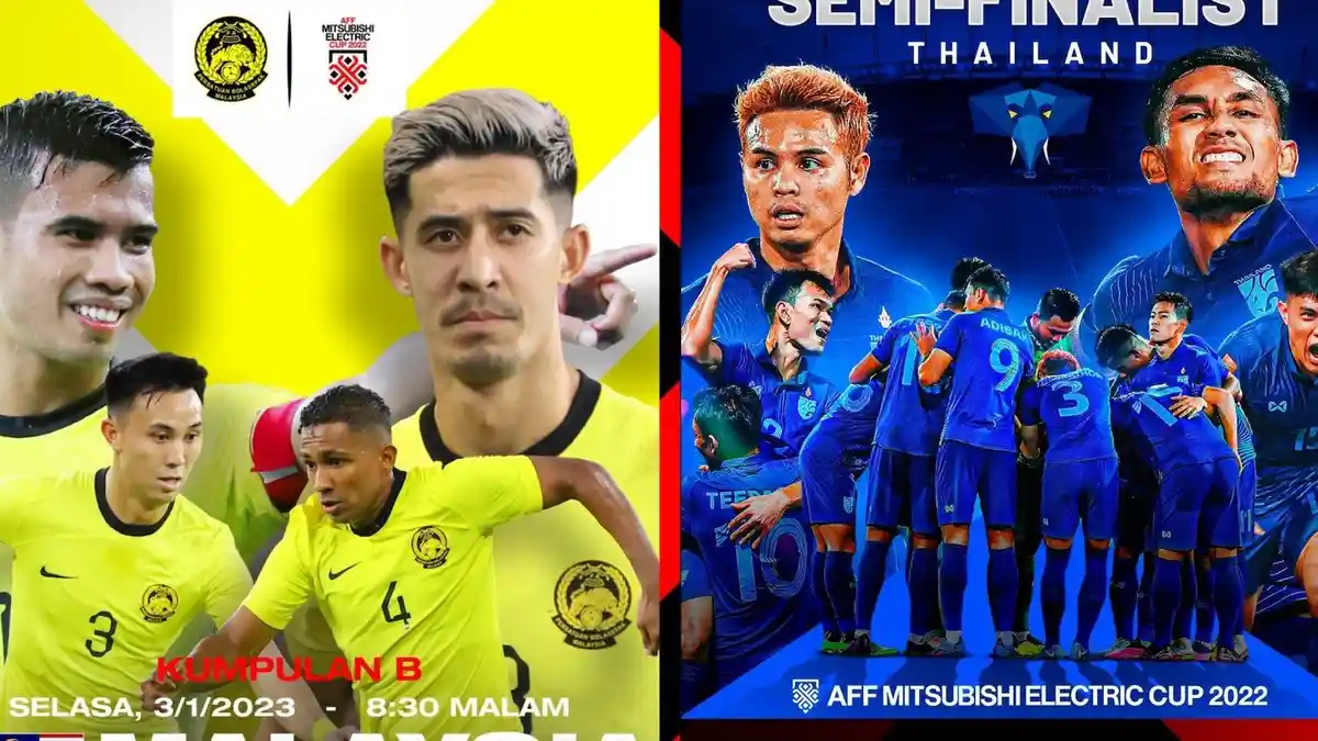 SEDANG BERLANGSUNG Malaysia Vs Thailand Piala AFF, Akses di Sini Nonton Live Streaming Gratis