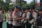 100 Personel Brimob Polda Sumsel Berangkat ke Papua
