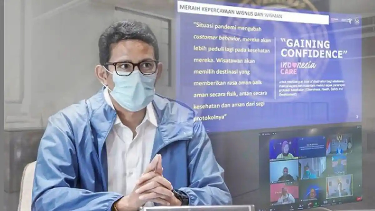 Sandiaga Uno Gandeng Kemenhub Kolaborasi Pulihkan Sektor Parekraf di 2021
