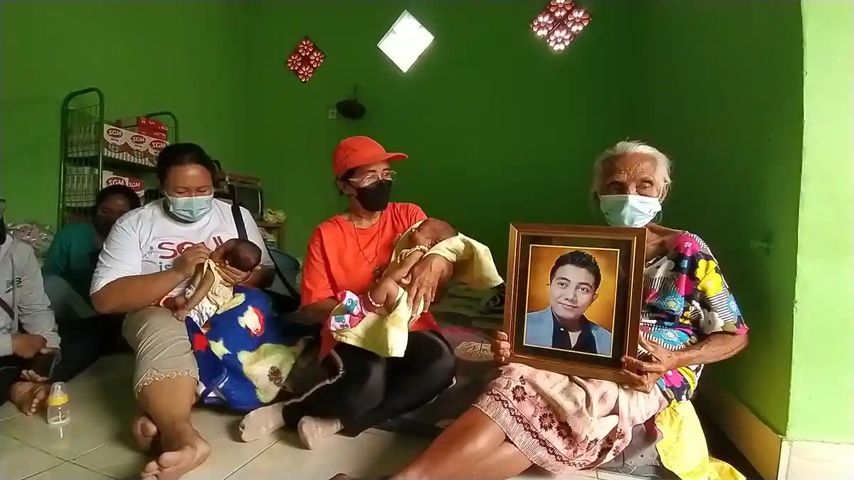 Kisah Bayi Kembar Asal Desa Tegallinggah Buleleng, Ditinggal Ibu, Ayah Bunuh Diri