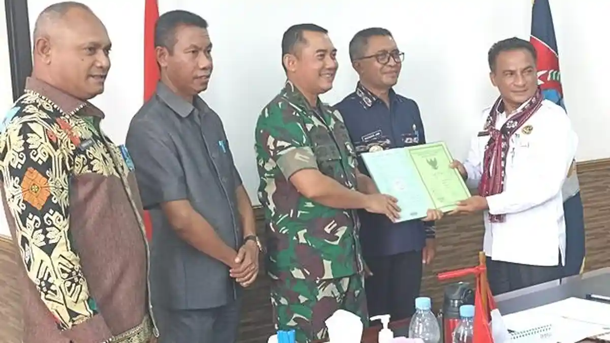Markas Kodim di Lembata Akan Dibangun di Tanah Seluas 5,8 Hektare