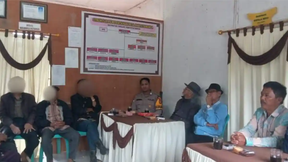 Dua Warga Bertetangga di Desa Rantetanga Mamasa Ribut Soal Hewan Peliharaan, Didamaikan Secara Adat