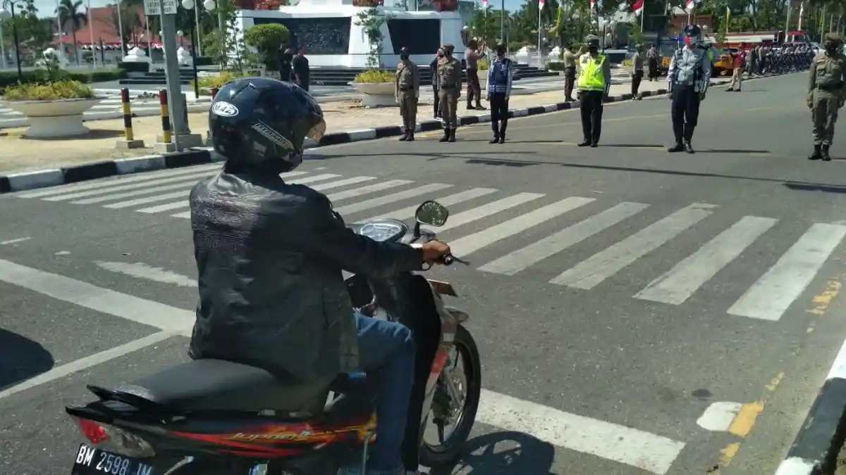 Peringati Detik-detik Proklamasi Kemerdekaan RI ke-75, Pukul 10.17 WIB Masyarakat Hentikan Aktivitas