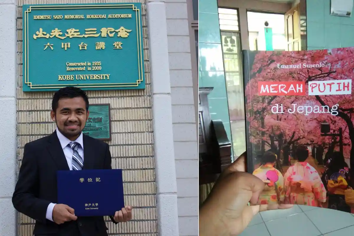 Buku Merah Putih di Jepang, Perjuangan Emanuel Susento Raih Beasiswa dan Bertahan di Negeri Sakura