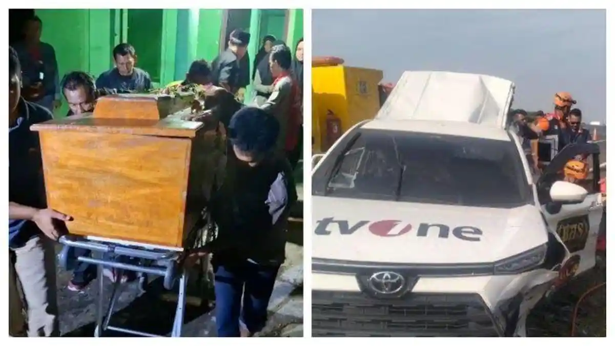 Tewas Kecelakaan, Sosok Sunardi 10 Tahun Jadi Driver tvOne, Jenazahnya Sudah Dimakamkan di Magetan 
