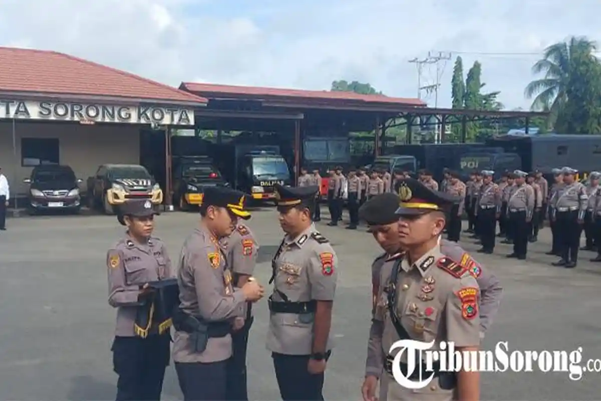 Sertijab Kapolsek Sorong Barat dan Kawasan Pelabuhan Laut, Berikut Nama-namanya