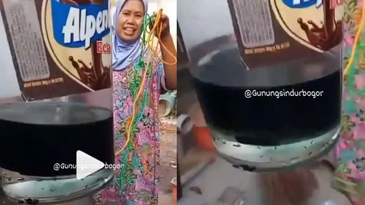 'Pertamax Gratis Euy' Kehebohan Emak-emak Lihat Air Bersih di Gunungsindur Bogor Tercemar BBM
