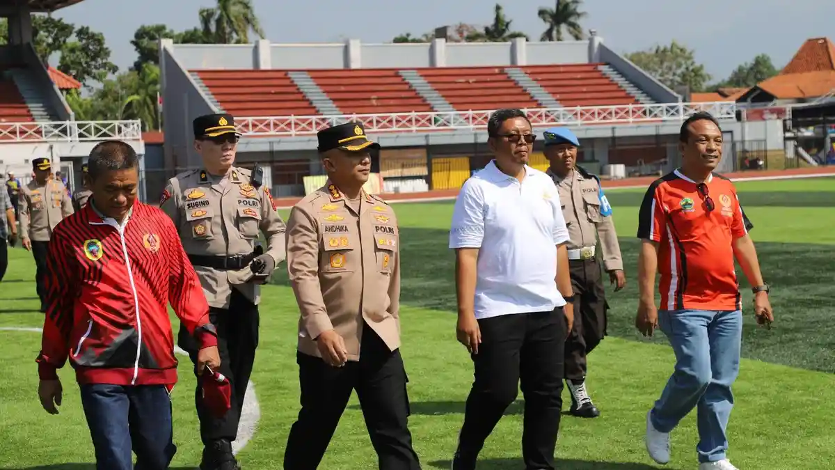 Kapolresta Pati Safari Venue Porprov Jateng 2023