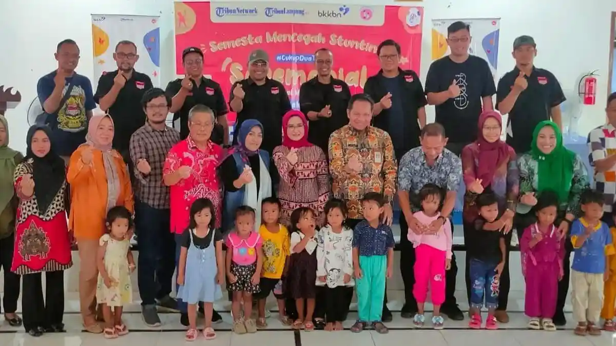 Dukung Program Semesta Mencegah Stunting, Gravinci Lampung Ikut Berdonasi untuk Anak Bangsa