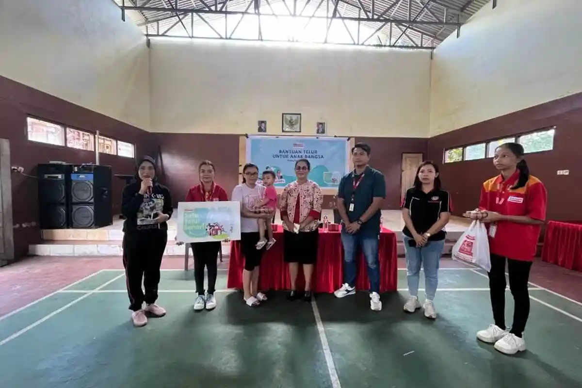 Alfamart Gelar Program Satu Telur Sehari di 25 Kota/Kabupaten