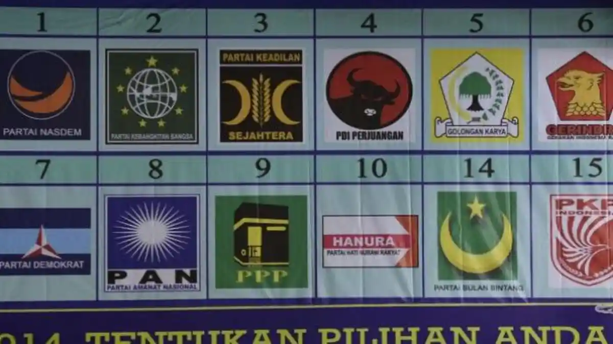 KPU RI Undi Nomor Urut Parpol Peserta Pilpres 2024, Ini Daftar 17 Partainya