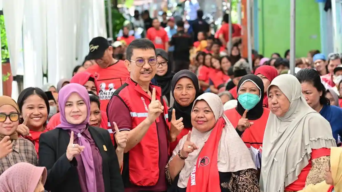 Ridwan Andi Wittiri Bahas Kartu Sakti Ganjar-Mahfud di Makassar, Hamka B Kady Bicara Bedah Rumah