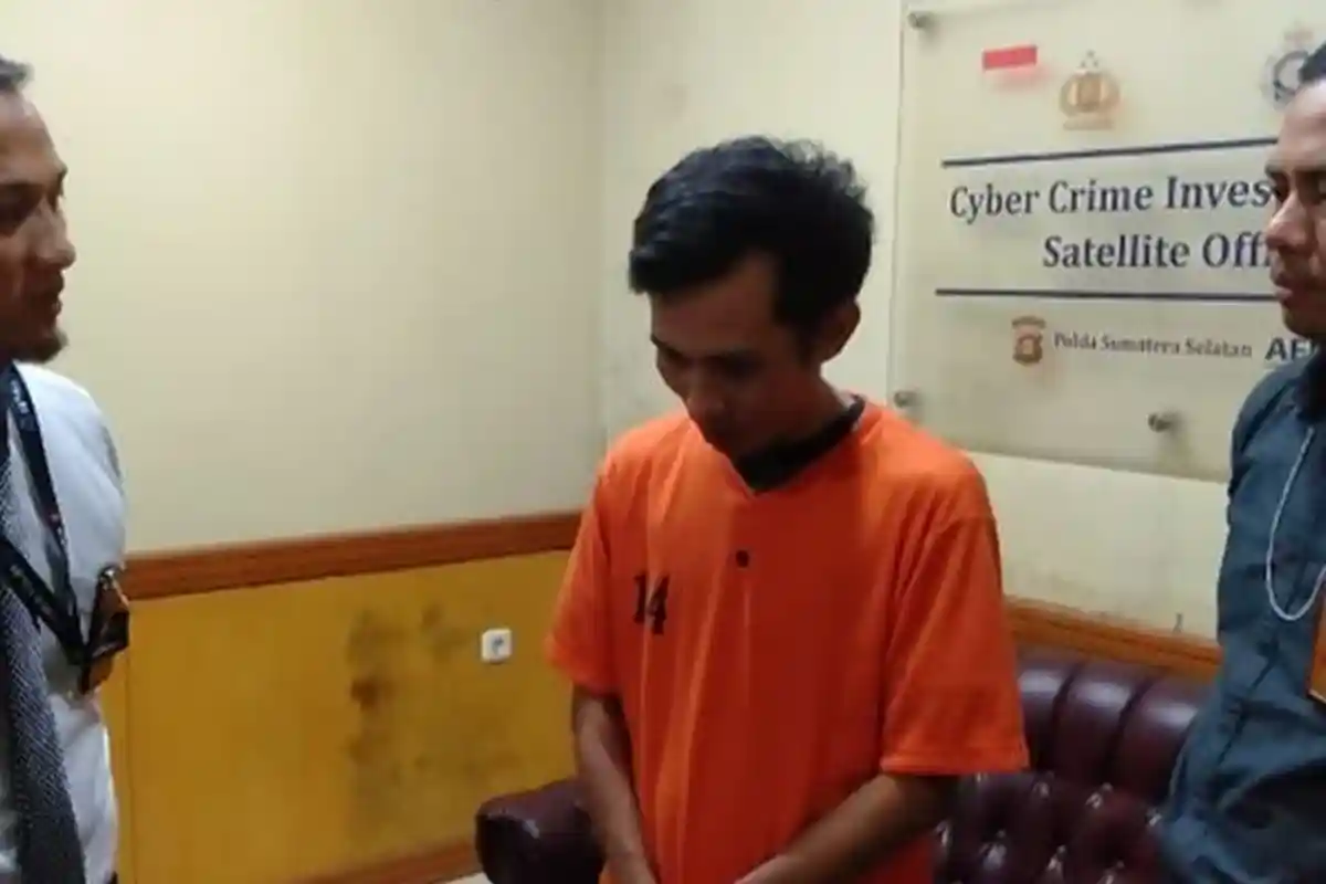 Polisi Gadungan di Sumsel, Perdaya Wanita Lewat Video Call Hingga Beradegan Bugil Ditangkap di Mura
