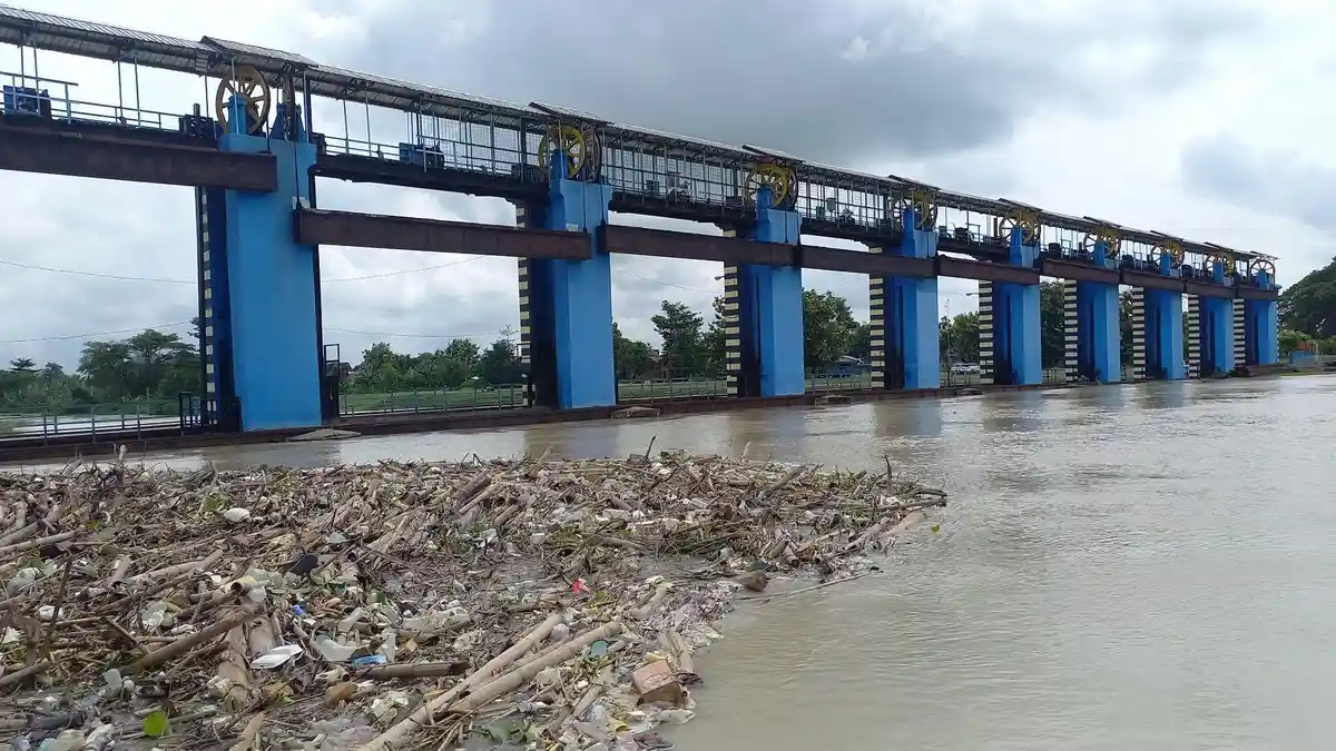 Debit Air Bendung Wilalung Meningkat Signifikan, Pj Bupati Kudus Singgung Pengendalian Banjir