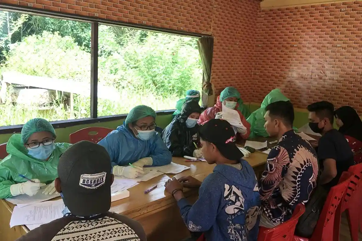 Posko Covid-19 Nanggala Toraja Utara Dipindahkan ke Perbatasan Kaleakan, Ini Penyebabnya