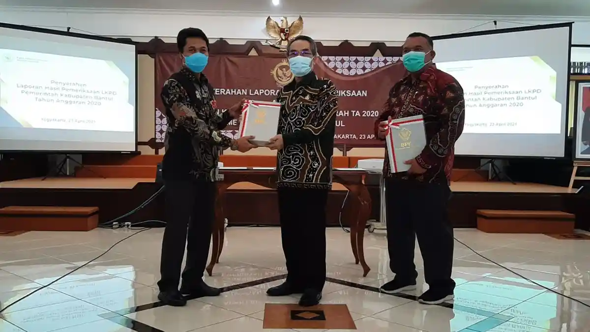 Pemkab Bantul Raih Opini WTP dari BPK untuk Kali Kesembilan