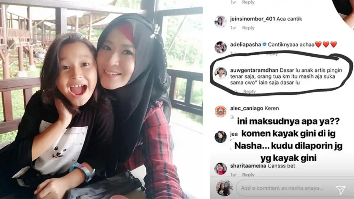Netizen Berikan Komentar Tak Mengenakkan di Postingan Sang Anak, Okie Agustina Tak Terima