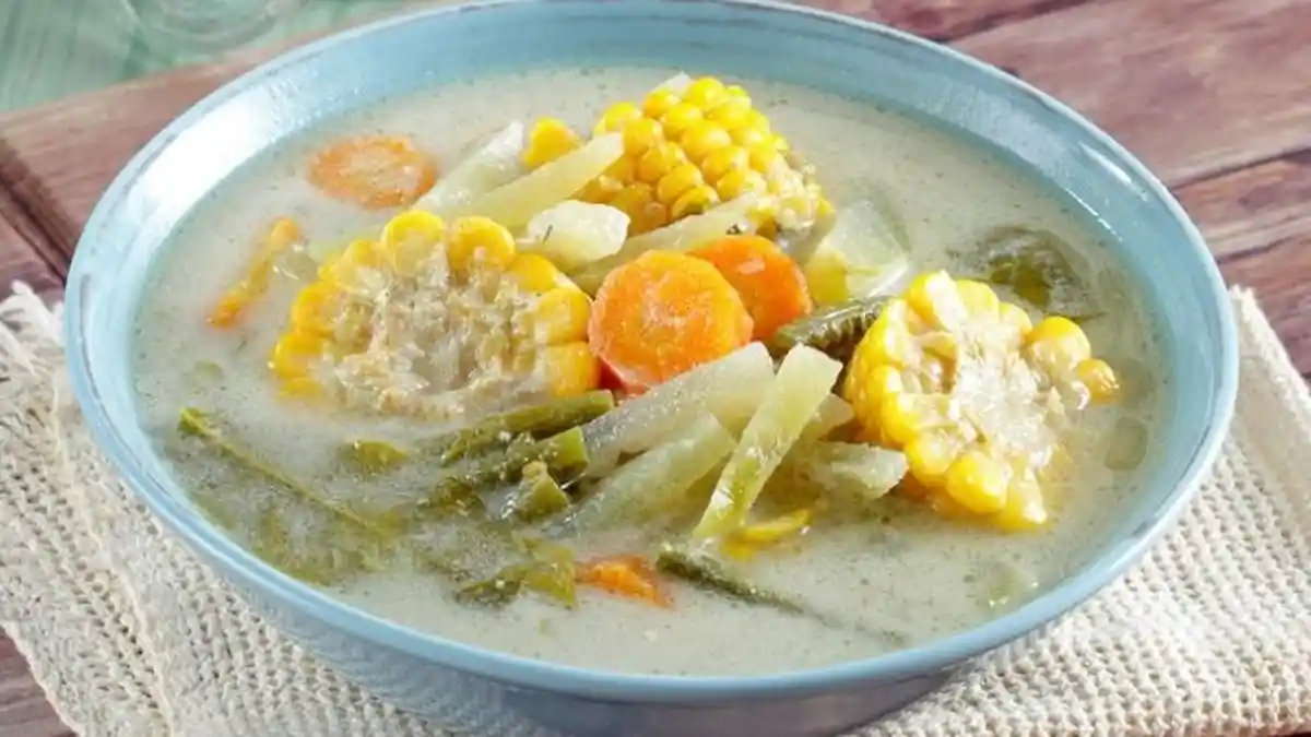 Cara Bikin Sayur Lodeh Jagung Super Enak, Makan Siang Bersama Keluarga jadi Lahab
