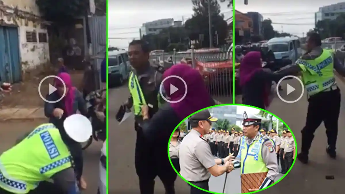 Atas Kesabarannya Hadapi Serangan Ibu-ibu, Aiptu Sutisna Dapat Penghargaan