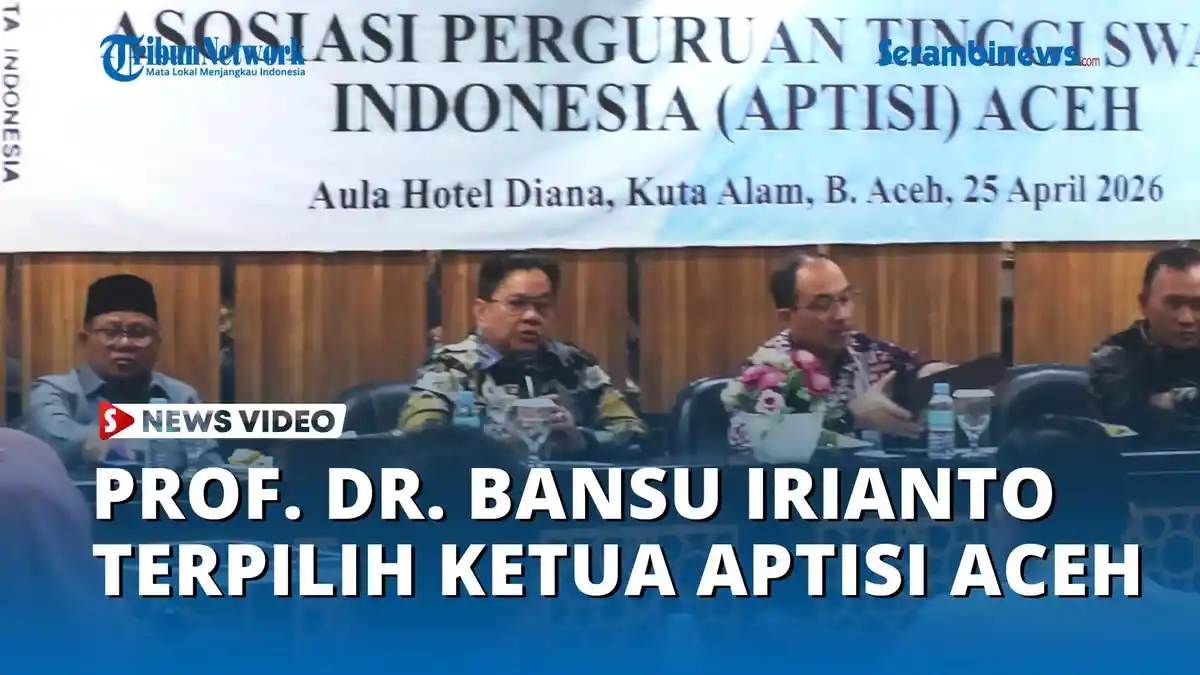 VIDEO - Prof. Dr. Bansu Terpilih Kembali Ketua APTISI Aceh pada Muswil ...