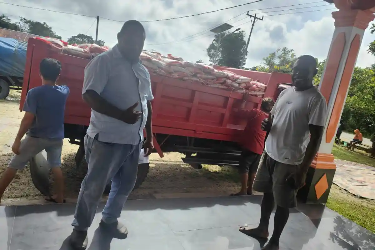 Penyaluran Tahap Dua Beras CPP Maybrat Masih Berlangsung