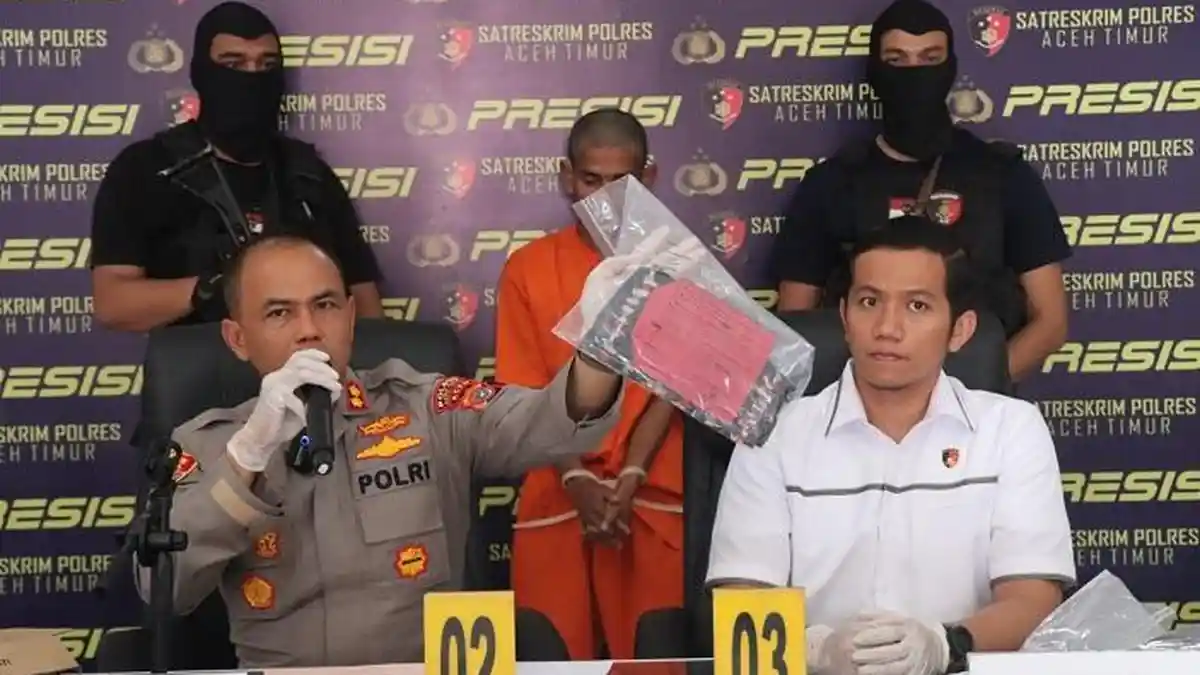 Polisi Tangkap Pelaku Pelecehan Terhadap Anak Tiri di Aceh Timur, Ini Ancaman Hukumannya