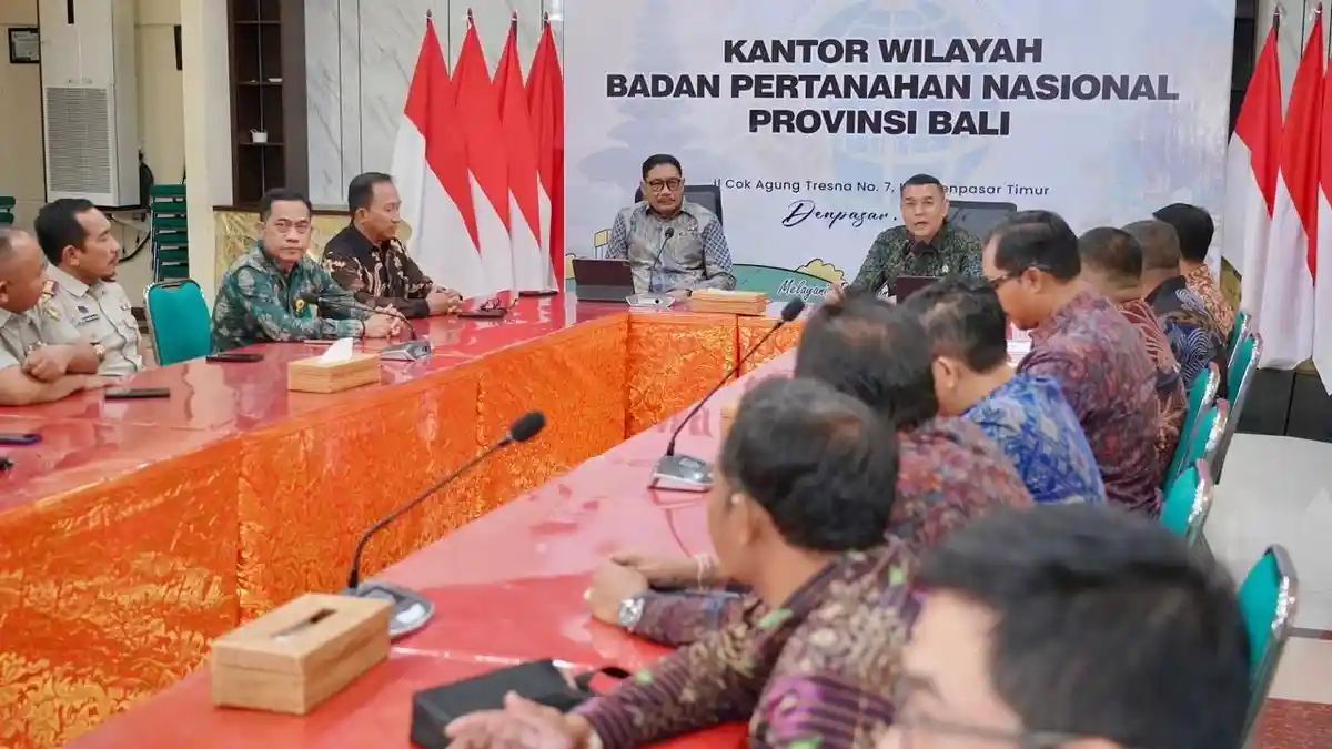 Wamen Ossy Tekankan Pentingnya Peningkatan Kualitas Pelayanan dan Data Pertanahan Bali