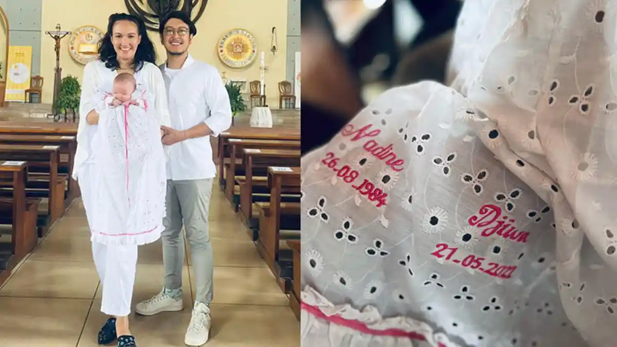 Gemasnya Nadi Djiwa Pakai Baju & Printilan Nadine Chandrawinata saat Kecil, 38 Tahun Disimpan, Awet!