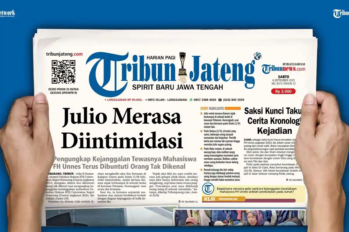 Julio Terus Dibuntuti Orang soal Kematian Iko Unnes