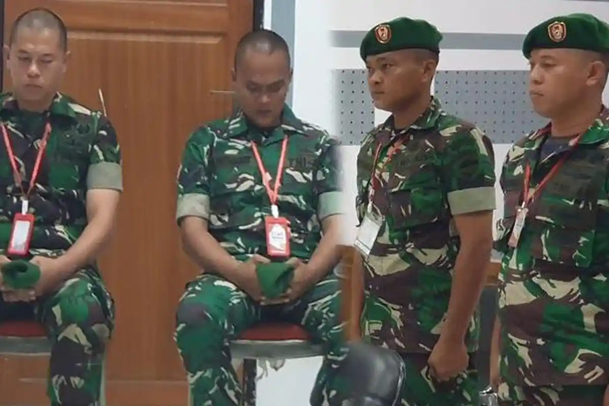 2 Prajurit TNI yang Tembak Mati Pelajar di Sergai Divonis 2,5 Tahun Penjara dan Dipecat