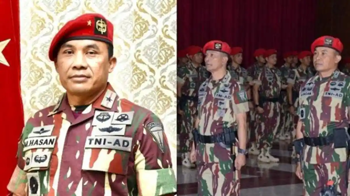 SOSOK Mantan Pengawal Jokowi yang Kini Jadi Danjen Kopassus, Karir Moncer Brigjen Mohammad Hasan