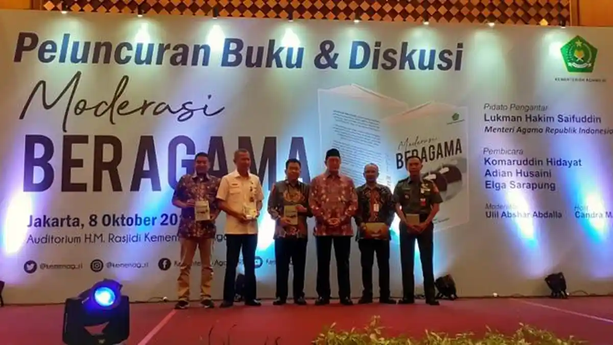 Kemenag RI Luncurkan Buku 'Moderasi Agama' Sebagai Panduan Hidup Antar Umat Beragama