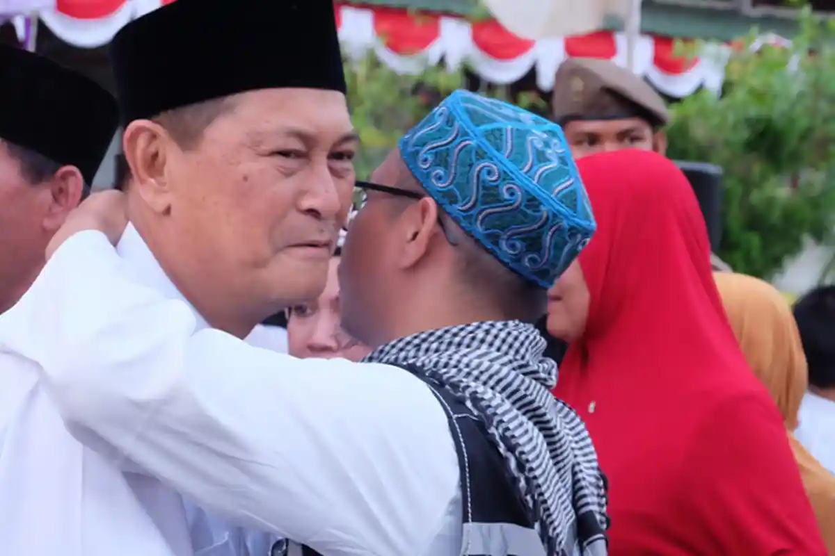 Sambut Rombongan Pertama Jamaah Haji, Wabup Inhil: Selamat Berkumpul Lagi dengan Keluarga