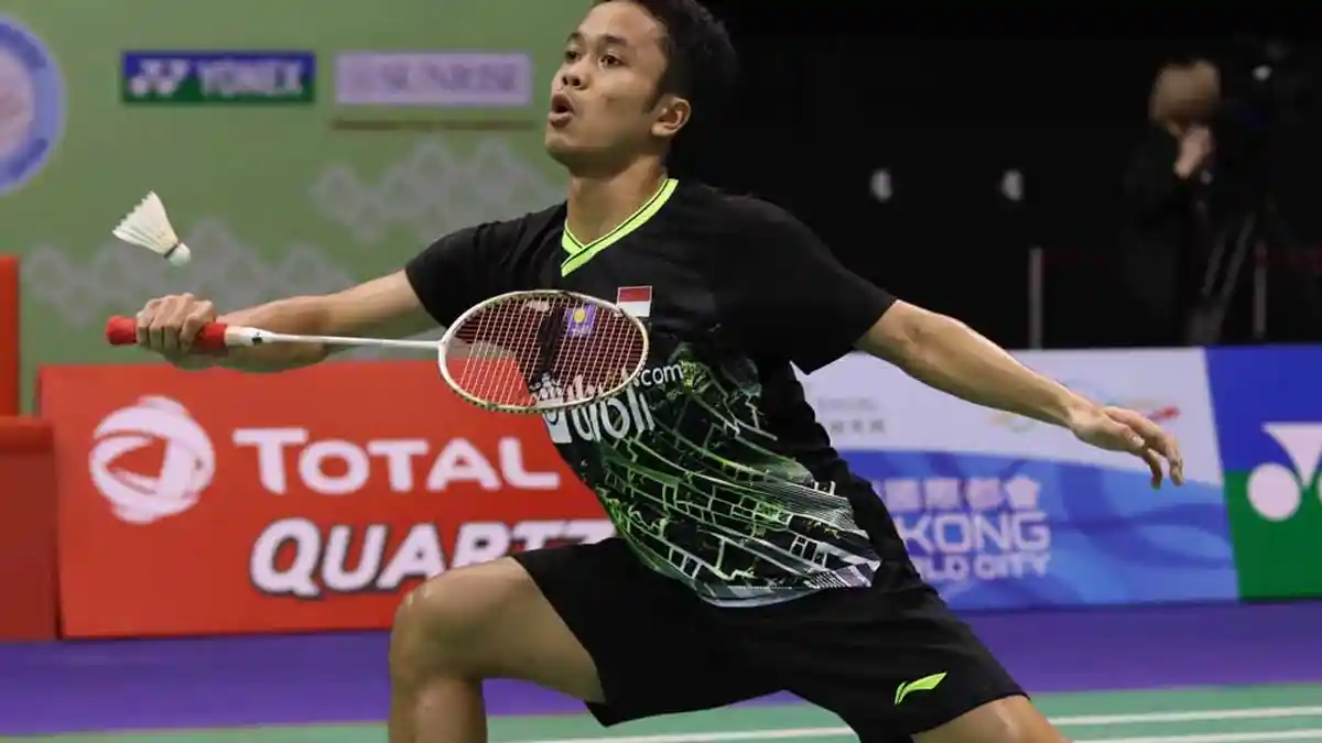Hasil Indonesia Masters 2020: Anthony Sinisuka Ginting ke Final, Tunggu Antonsen atau Lee Cheuk Yiu