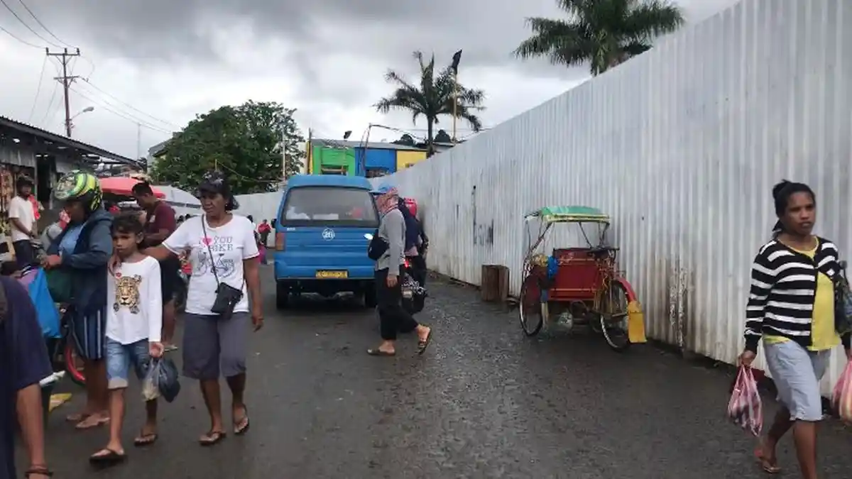 Penertiban Pasar Mardika Hari ke-4; Selanjutnya Bakal Dibuat Pos Terpadu