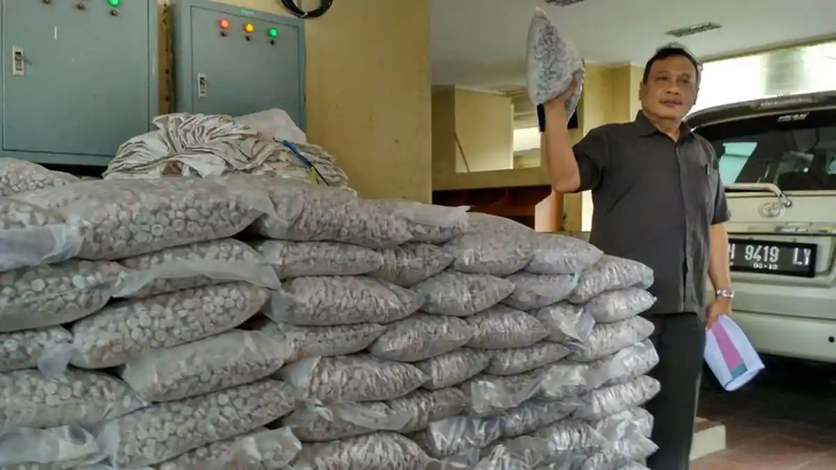 Polda DIY Sita 7,5 Ton Pupuk Oplosan Bersubsidi