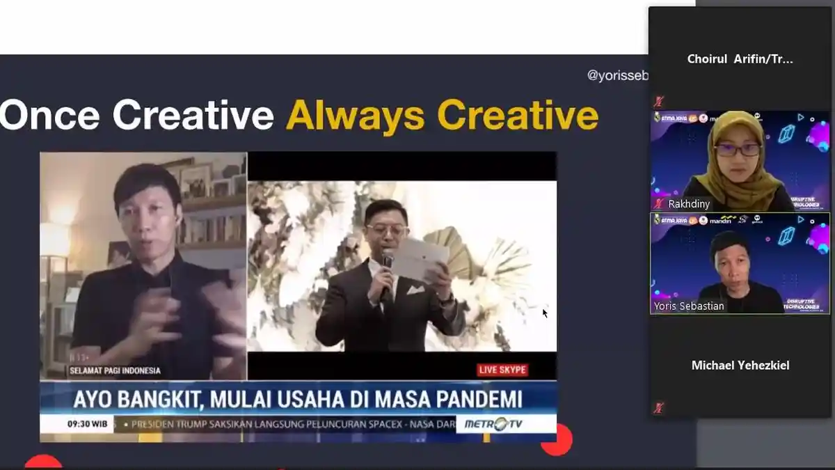 Bank Mandiri Ajak Mahasiswa Lebih Kreatif di Era Digital