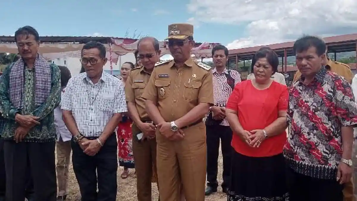 Wabup Toba Dukung Pembangunan Dapur MBG Horas Toba