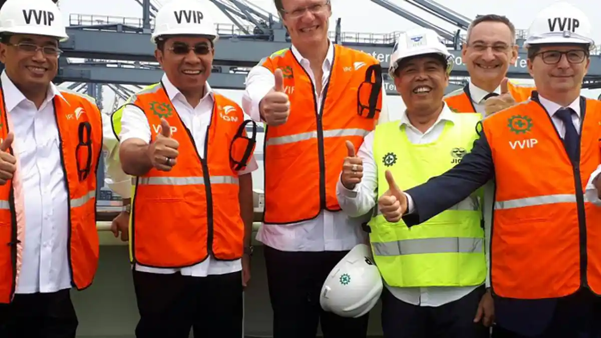 JICT Layani Kapal Terbesar Milik Perusahaan Pelayaran Perancis