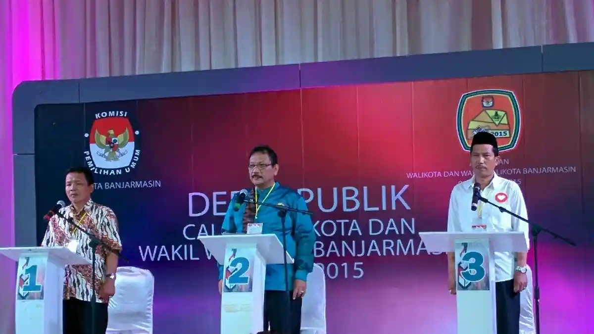 Debat Calon Wawako Banjarmasin Dinilai Kurang Greget
