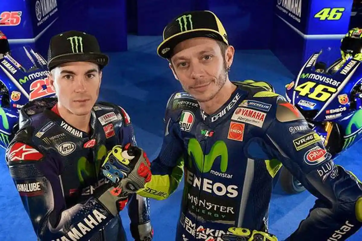 Persaingan MotoGP 2017, Hubungan Rossi Dengan Vinales Akankah Memanas?
