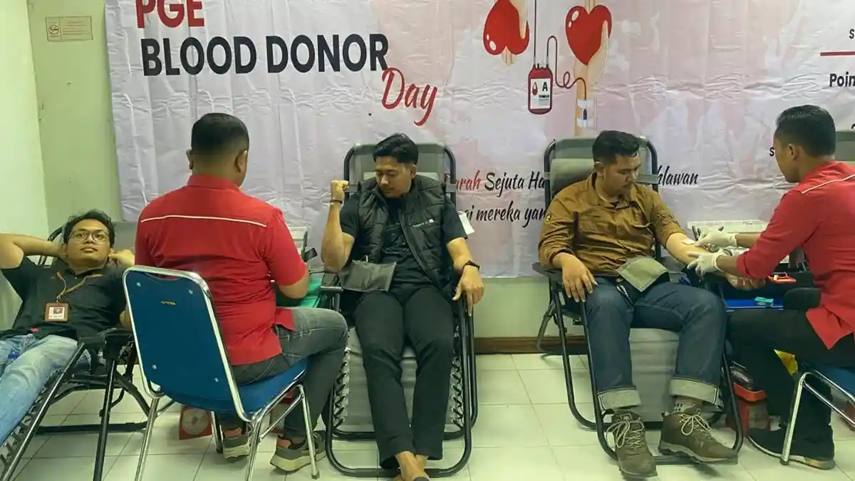 Gelar Donor di Banda Aceh dan Aceh Utara, PGE Berhasil Kumpulkan Darah 202 Kantong 
