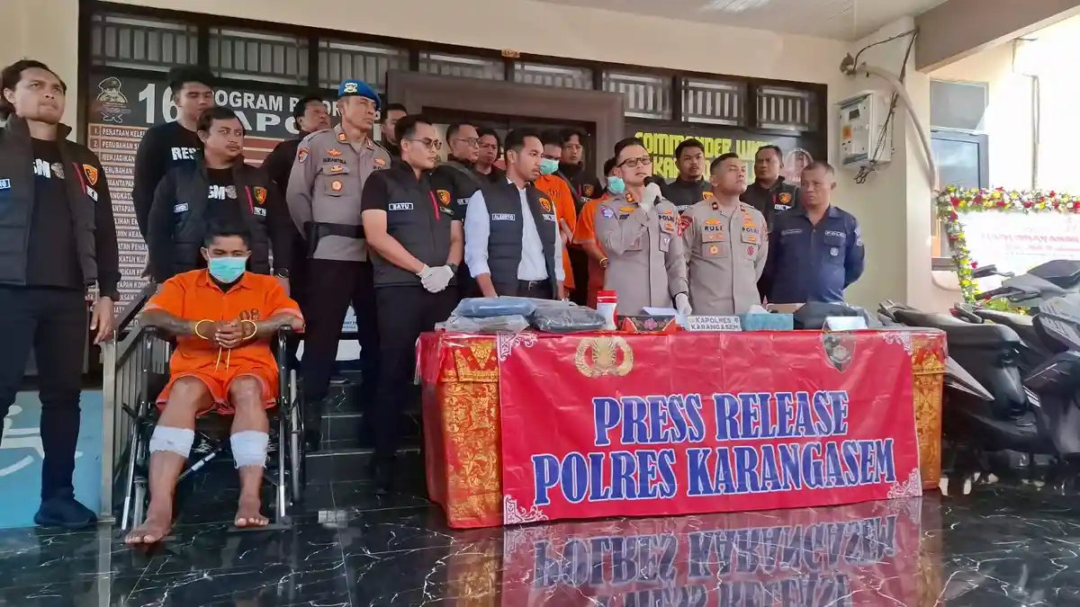 TIMAH Panas Residivis Pencurian, Oktavianus Dawa Ditangkap di Karangasem, Beraksi di 5 TKP Berbeda!