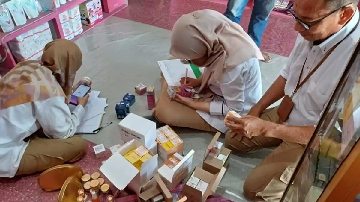 Ini Puluhan Merk Kosmetik Berbahaya Ditemukan BBPOM Banda Aceh, Satu Pemuda Pidie Divonis 3 Tahun