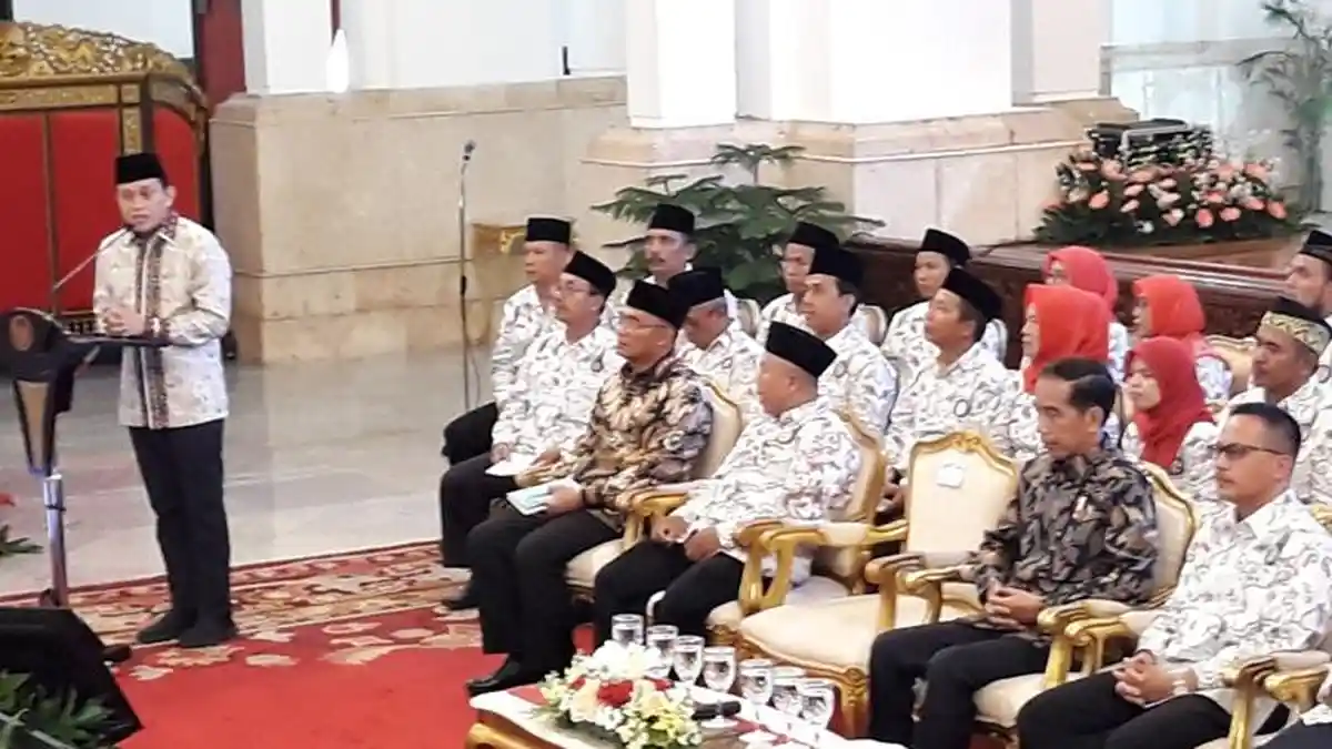 Persatuan Guru Seluruh Indonesia Silaturahmi dengan Jokowi